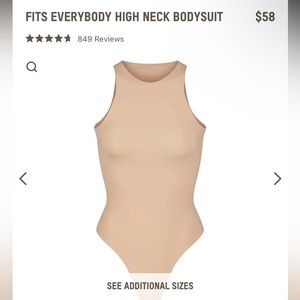 Skims High Neck Bodysuit